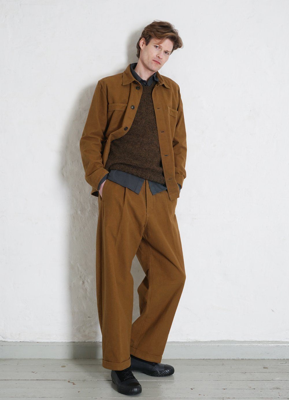 HANSEN GARMENTS - BERTRAM | Refined Work Jacket | Turmeric - HANSEN Garments