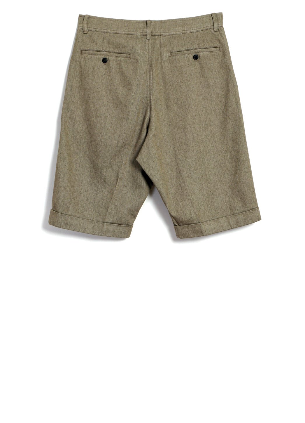 HANSEN GARMENTS - BIRK | Single Pleated Shorts | Safari - HANSEN Garments