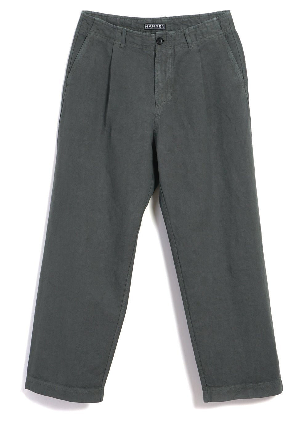 HANSEN GARMENTS - BOBBY | Super Wide Pleated Shorts | Oxidized - HANSEN Garments