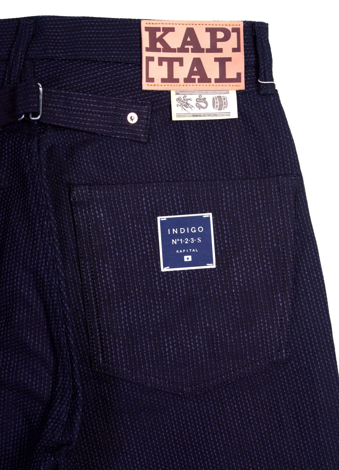 CENTURY DENIM 5P OKAGILLY | Sashiko Jeans | Indigo | €595 -Kapital- HANSEN Garments