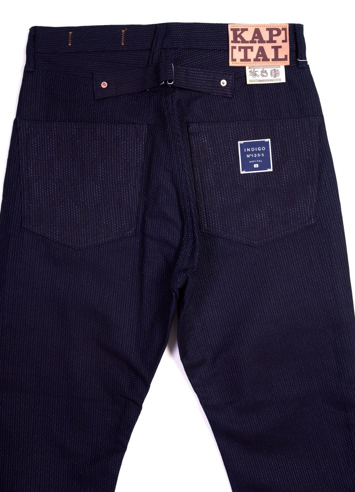 CENTURY DENIM 5P OKAGILLY | Sashiko Jeans | Indigo | €595 -Kapital- HANSEN Garments