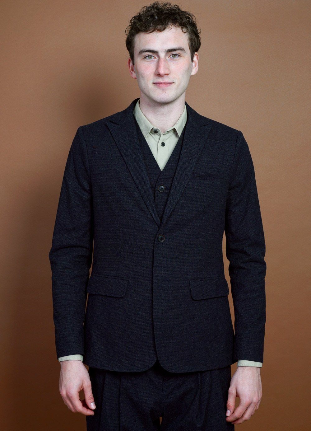 HANSEN Garments - CHRISTOFFER | Classic Two Button Blazer | Fjord - HANSEN Garments