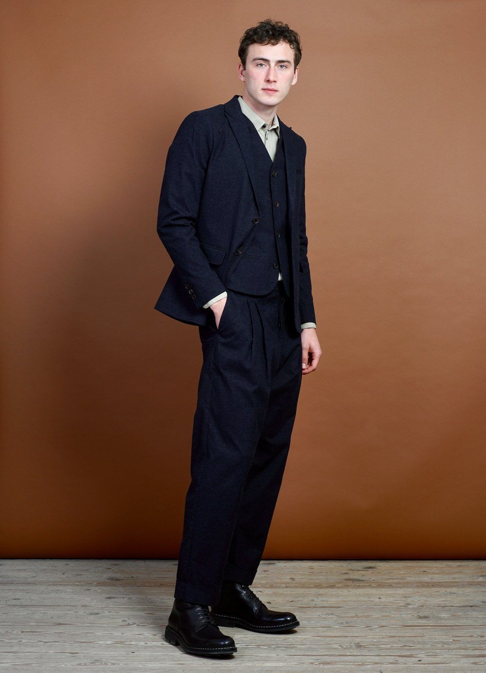 HANSEN Garments - CHRISTOFFER | Classic Two Button Blazer | Fjord - HANSEN Garments