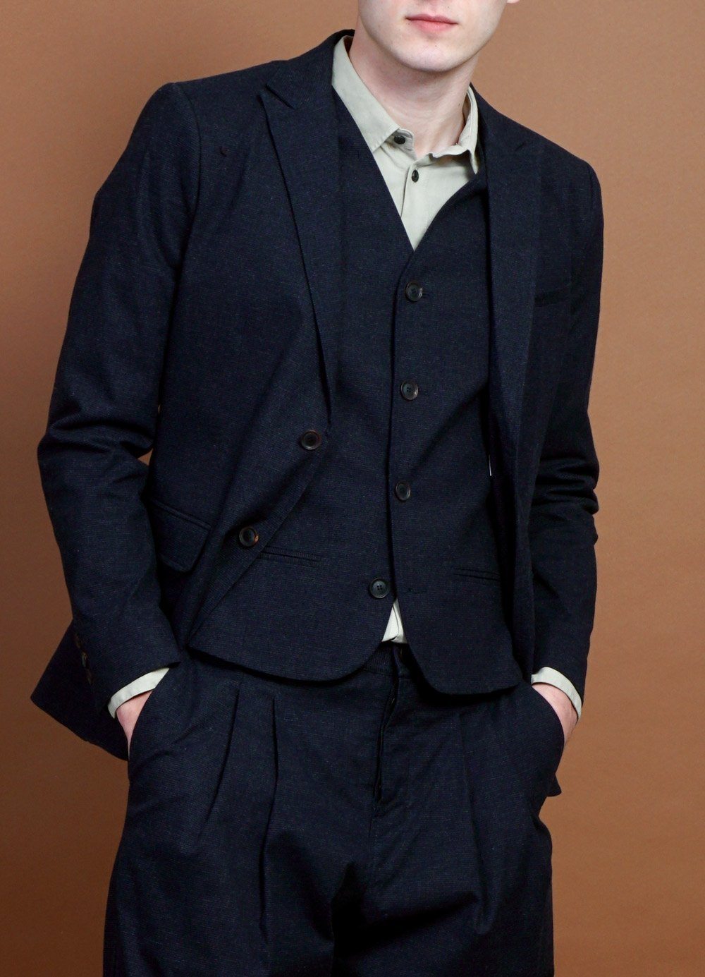 HANSEN Garments - CHRISTOFFER | Classic Two Button Blazer | Fjord - HANSEN Garments
