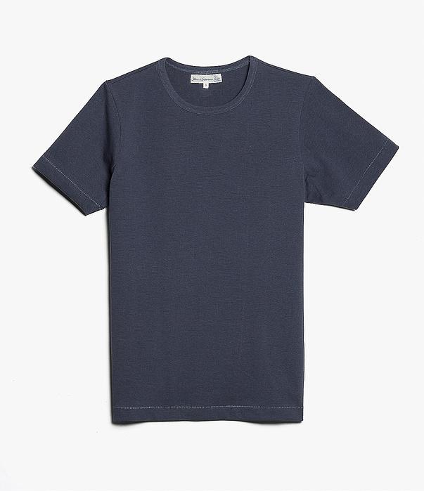 CLASSIC T-SHIRT | Organic Crew Neck | Navy | €70 -MERZ B. SCHWANEN- HANSEN Garments