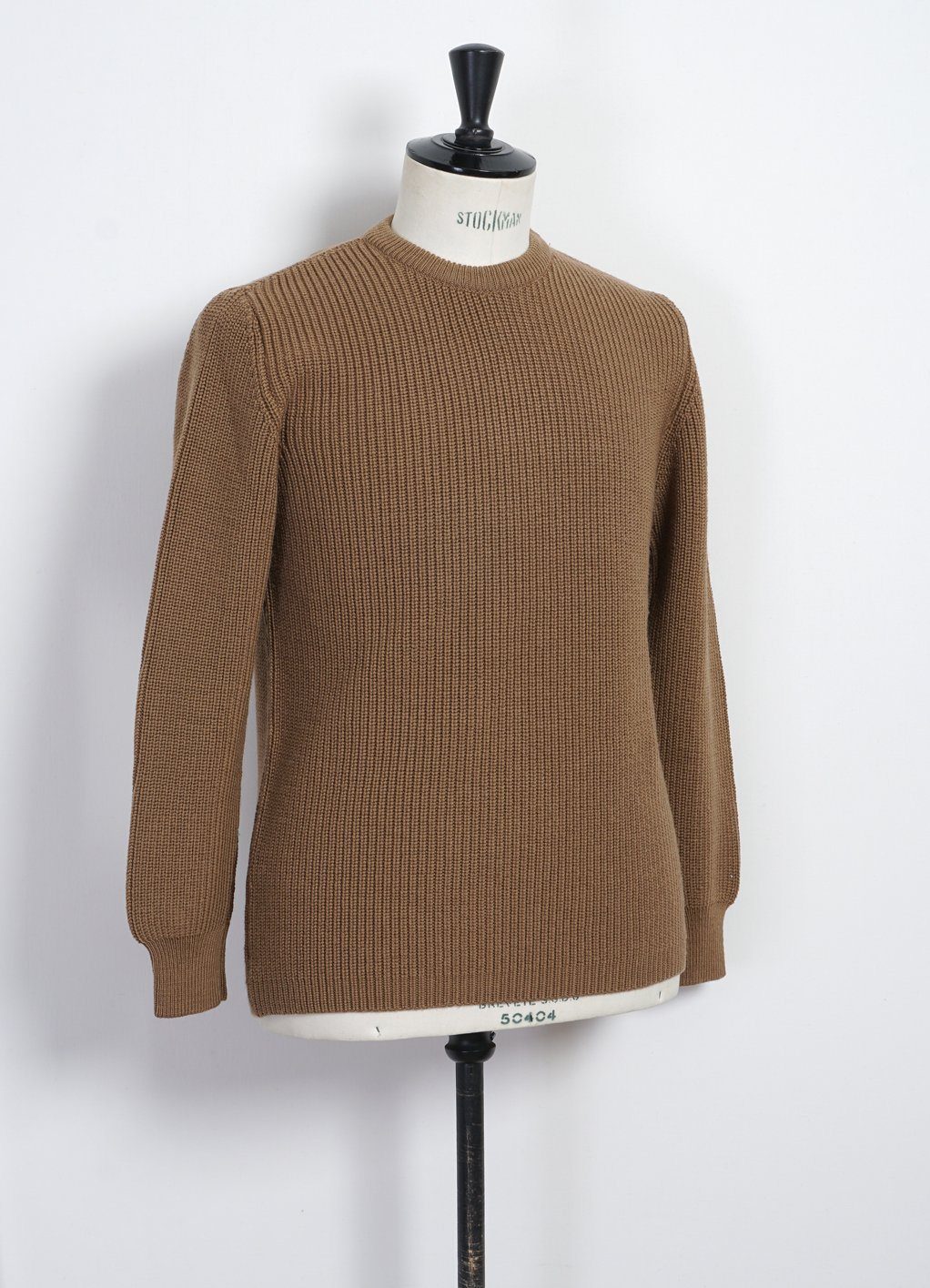 G.R.P - CREWNECK | Soft Merino Wool Crewneck | Camel - HANSEN Garments