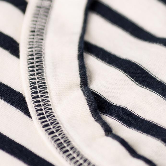 DANI | Short Sleeve T-shirt | Breton Stripe | €60 -HEMEN BIARRITZ- HANSEN Garments