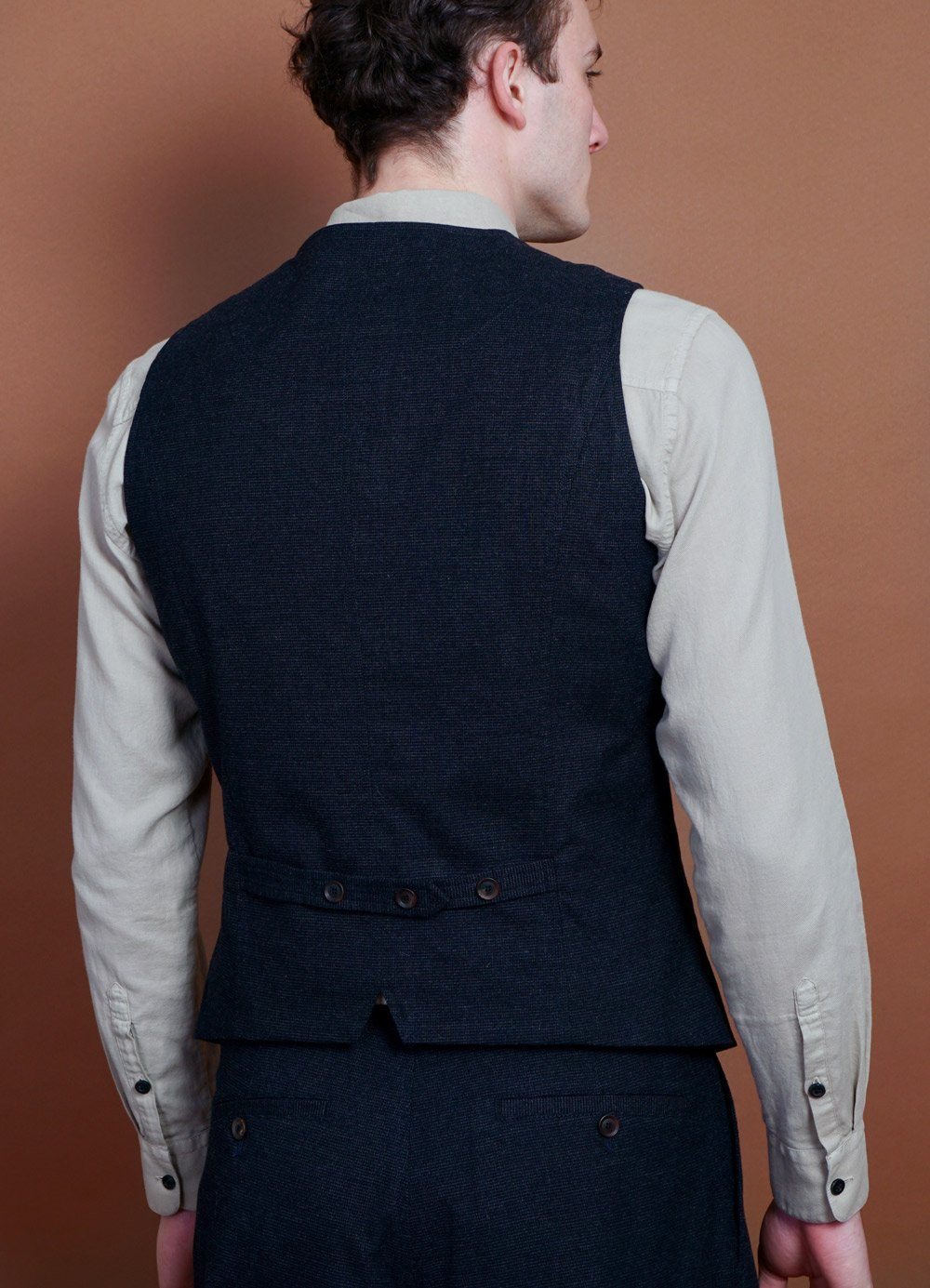 HANSEN Garments - DANIEL | Classic Waistcoat | Fjord - HANSEN Garments