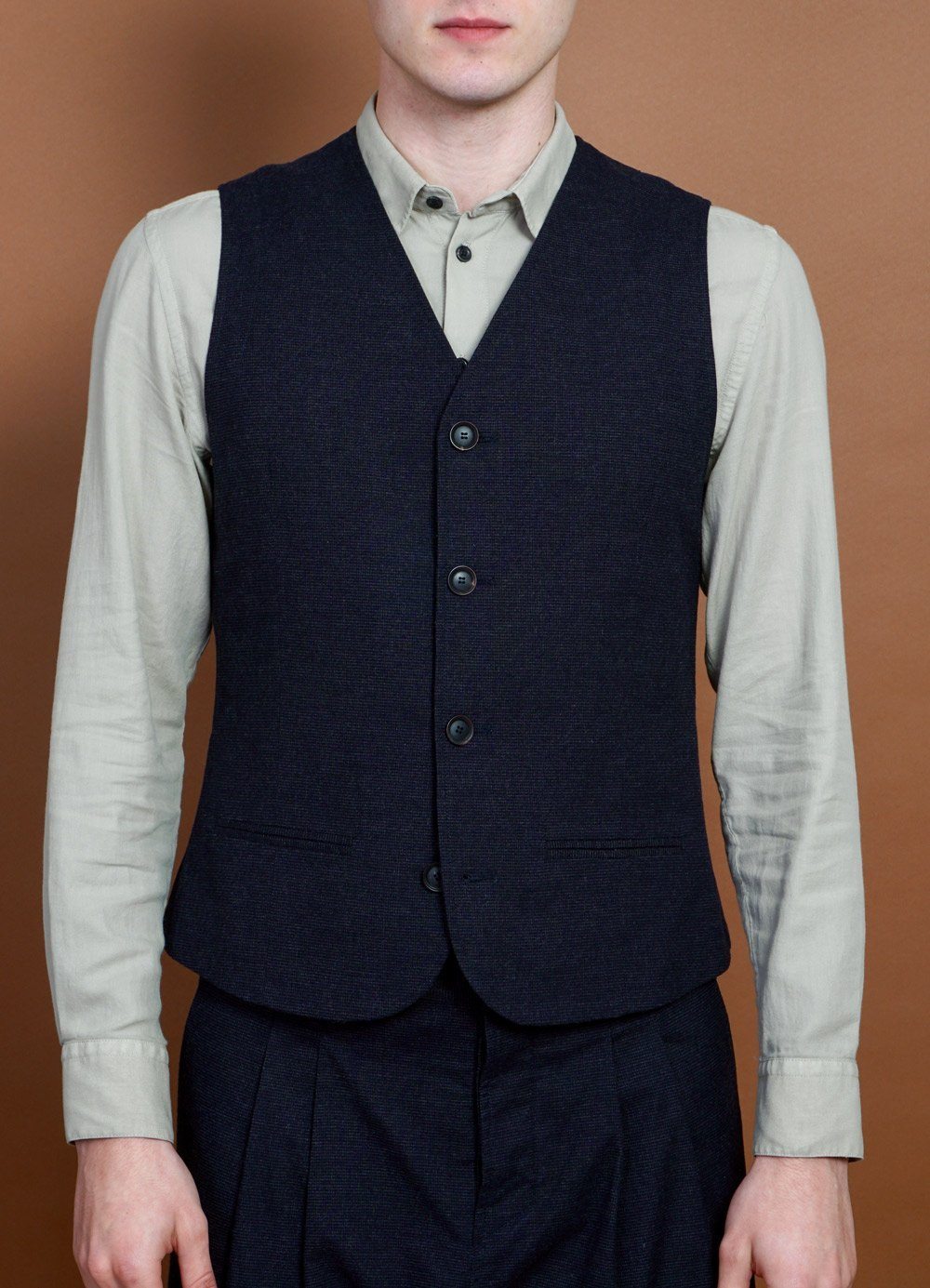 HANSEN Garments - DANIEL | Classic Waistcoat | Fjord - HANSEN Garments