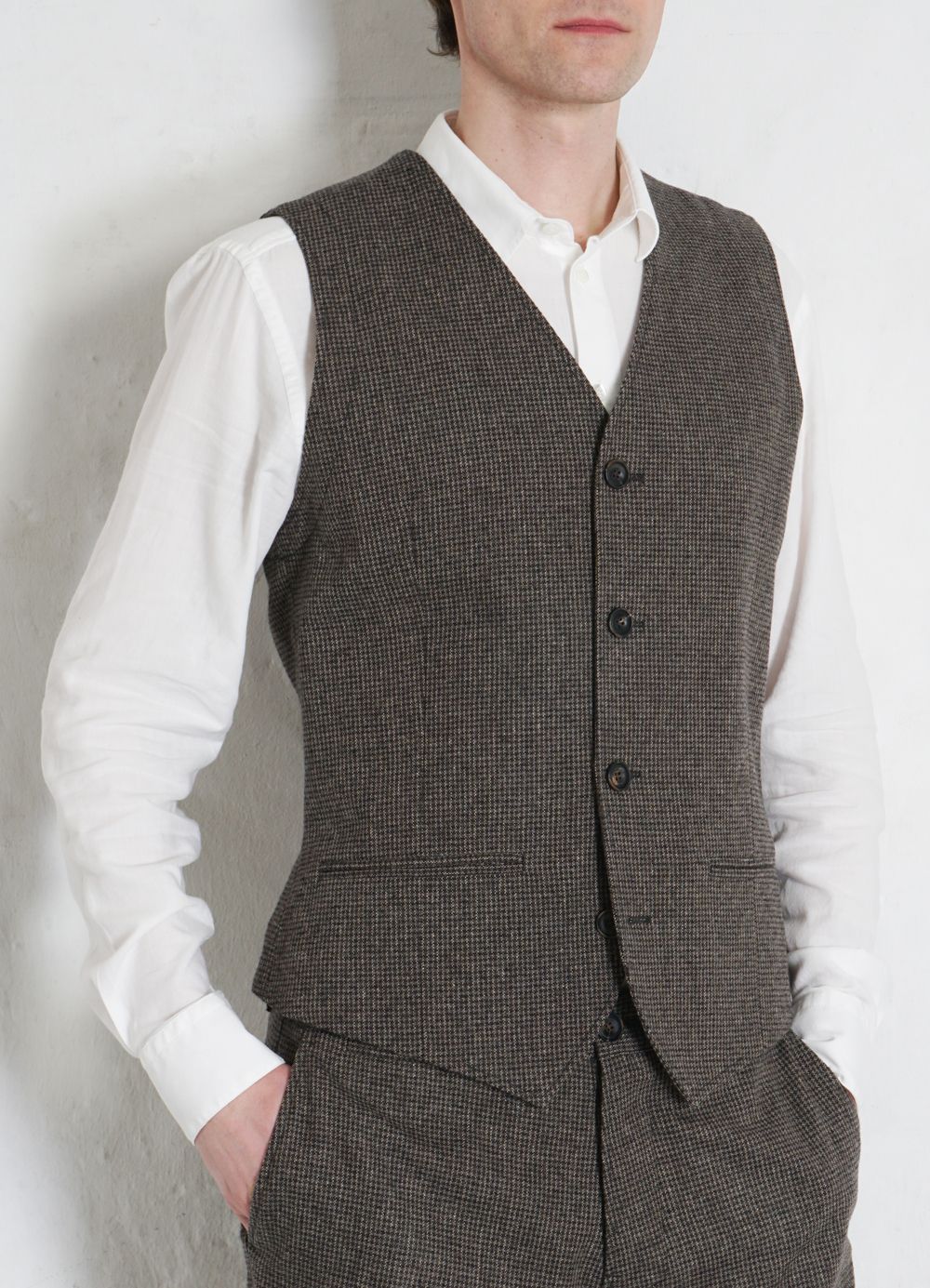 HANSEN GARMENTS - DANIEL | Classic Waistcoat | Rocks - HANSEN Garments