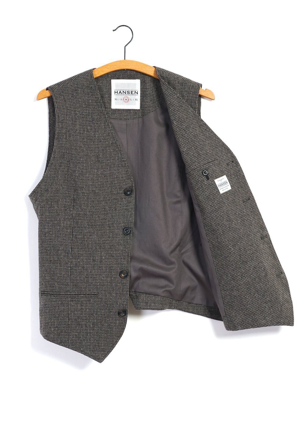 HANSEN GARMENTS - DANIEL | Classic Waistcoat | Rocks - HANSEN Garments