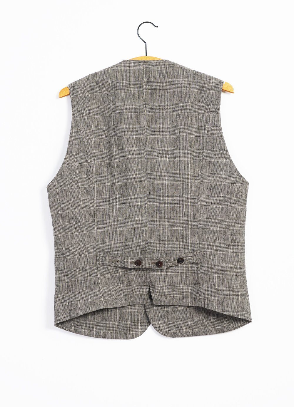 HANSEN GARMENTS - DANIEL | Four Button Waistcoat | Check 2 - HANSEN Garments