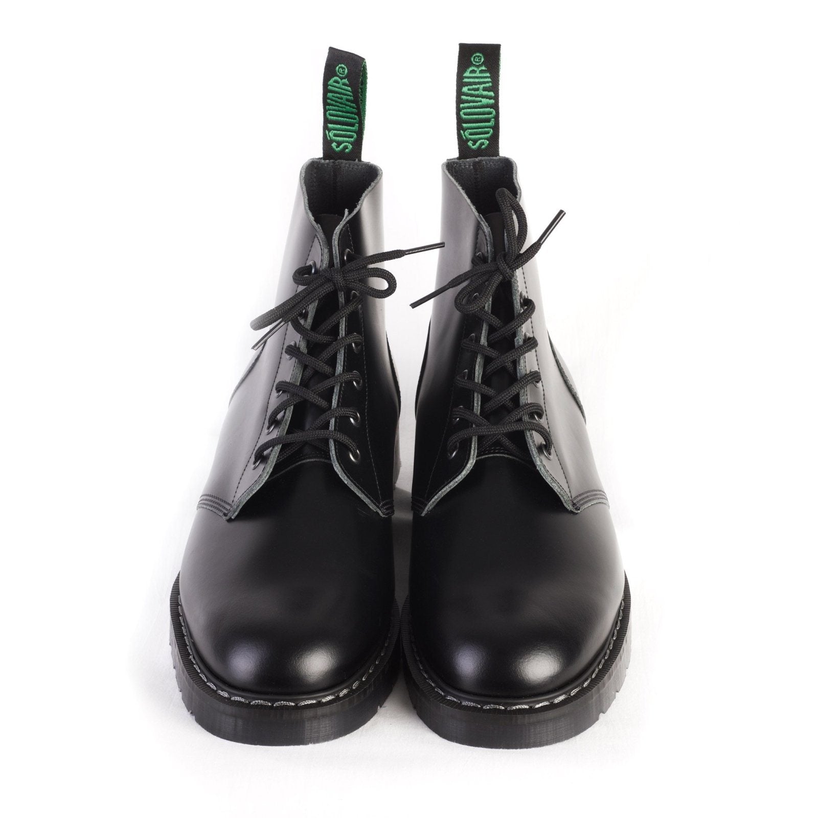 DERBY BOOT | 6 Eye | Black | €199 -Solovair- HANSEN Garments