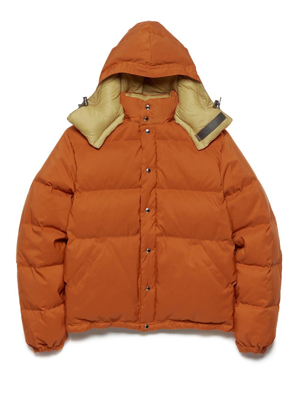 CRESCENT DOWN WORKS - Down Sweater | 60/40 Cotton/Nylon Down Jacket | Rust/Khaki - HANSEN Garments