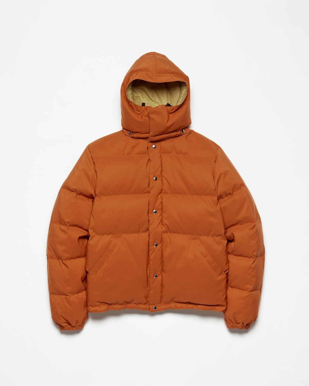 CRESCENT DOWN WORKS - Down Sweater | 60/40 Cotton/Nylon Down Jacket | Rust/Khaki - HANSEN Garments