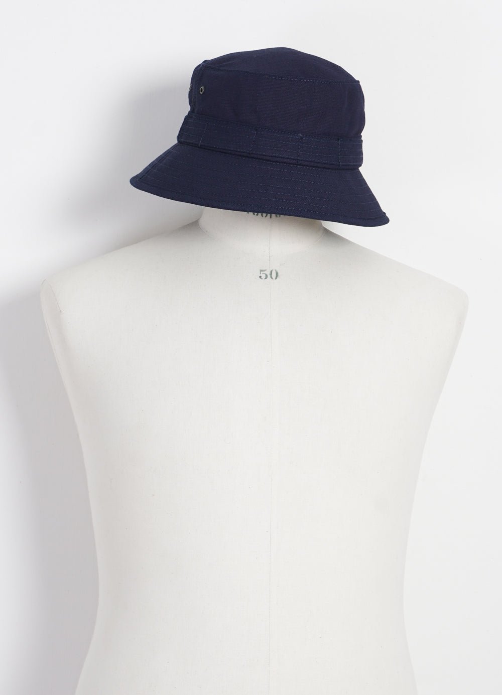 HANSEN GARMENTS - EDVARD | Bucket Hat | Waffle Indigo - HANSEN Garments