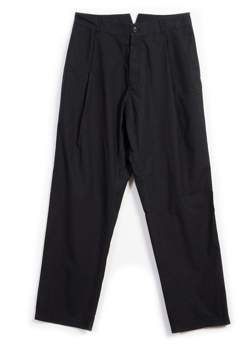 EIGIL | Light Wide Cut Summer Trousers | Black -HANSEN Garments- HANSEN Garments