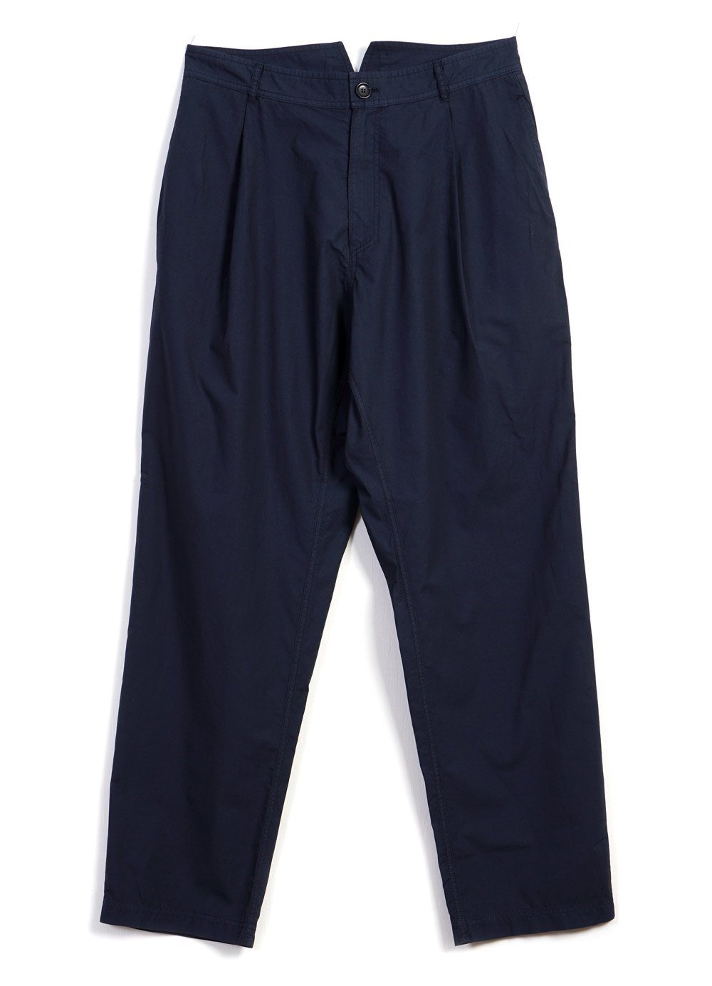 EIGIL | Light Wide Cut Summer Trousers | Navy -HANSEN Garments- HANSEN Garments
