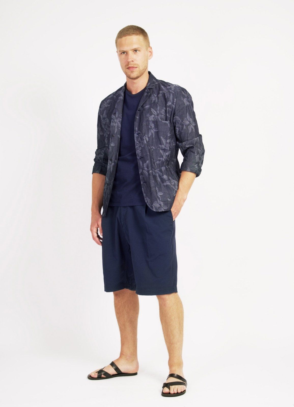 ELIAS | Loose Fit Five Button blazer | Botanic Indigo | €390 -HANSEN Garments- HANSEN Garments