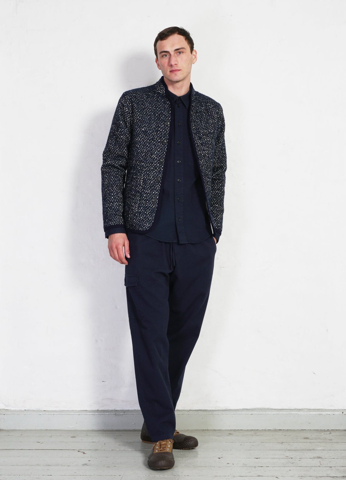 HANSEN GARMENTS - ERLING | Quilted Work Jacket | Big Blue - HANSEN Garments