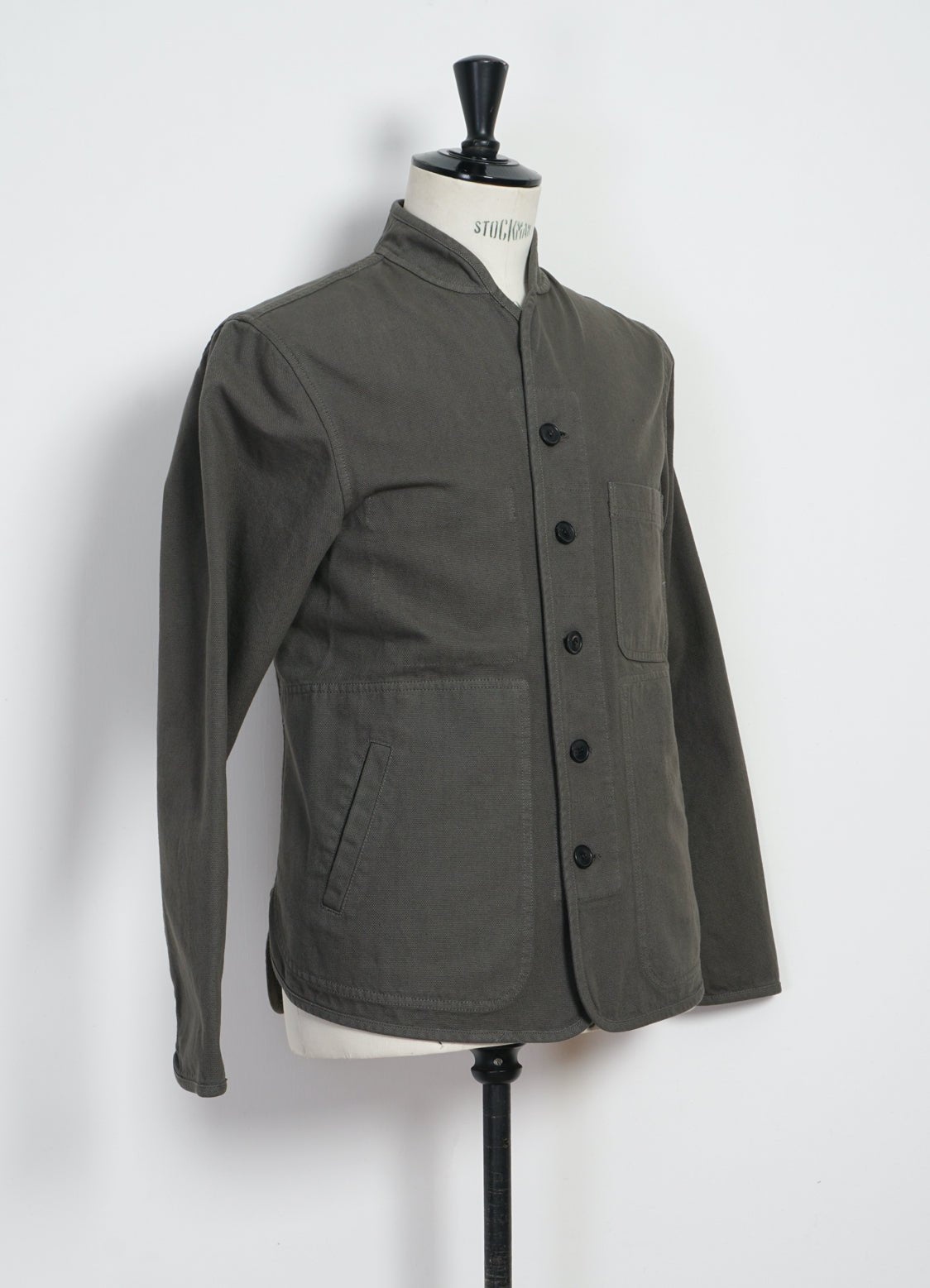 HANSEN GARMENTS - ERLING | Refined Work Jacket | Green Grey - HANSEN Garments