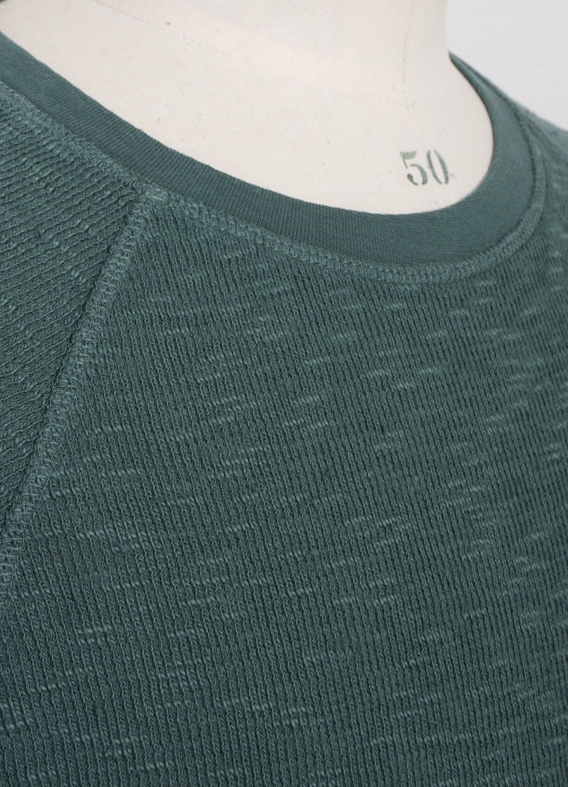HANSEN GARMENTS - FELIX | Raglan Long Sleeve T-shirt | Eucalyptus - HANSEN Garments