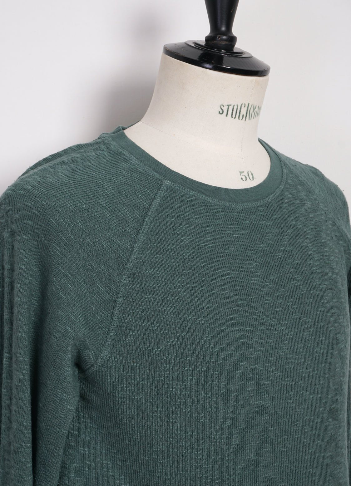 HANSEN GARMENTS - FELIX | Raglan Long Sleeve T-shirt | Eucalyptus - HANSEN Garments