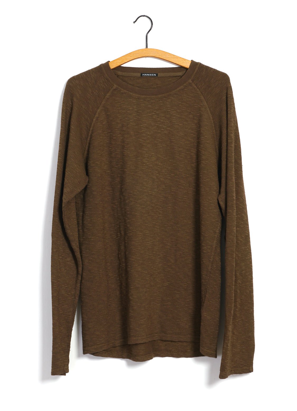 HANSEN GARMENTS - FELIX | Raglan Long Sleeve T-shirt | Plant - HANSEN Garments