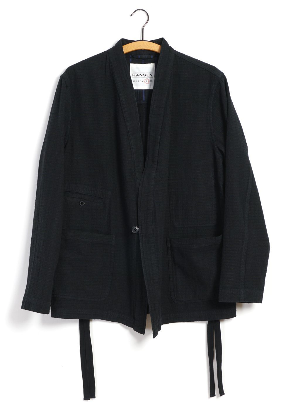 HANSEN GARMENTS - FOLKE | Scarecrow´s Jacket | Black - HANSEN Garments