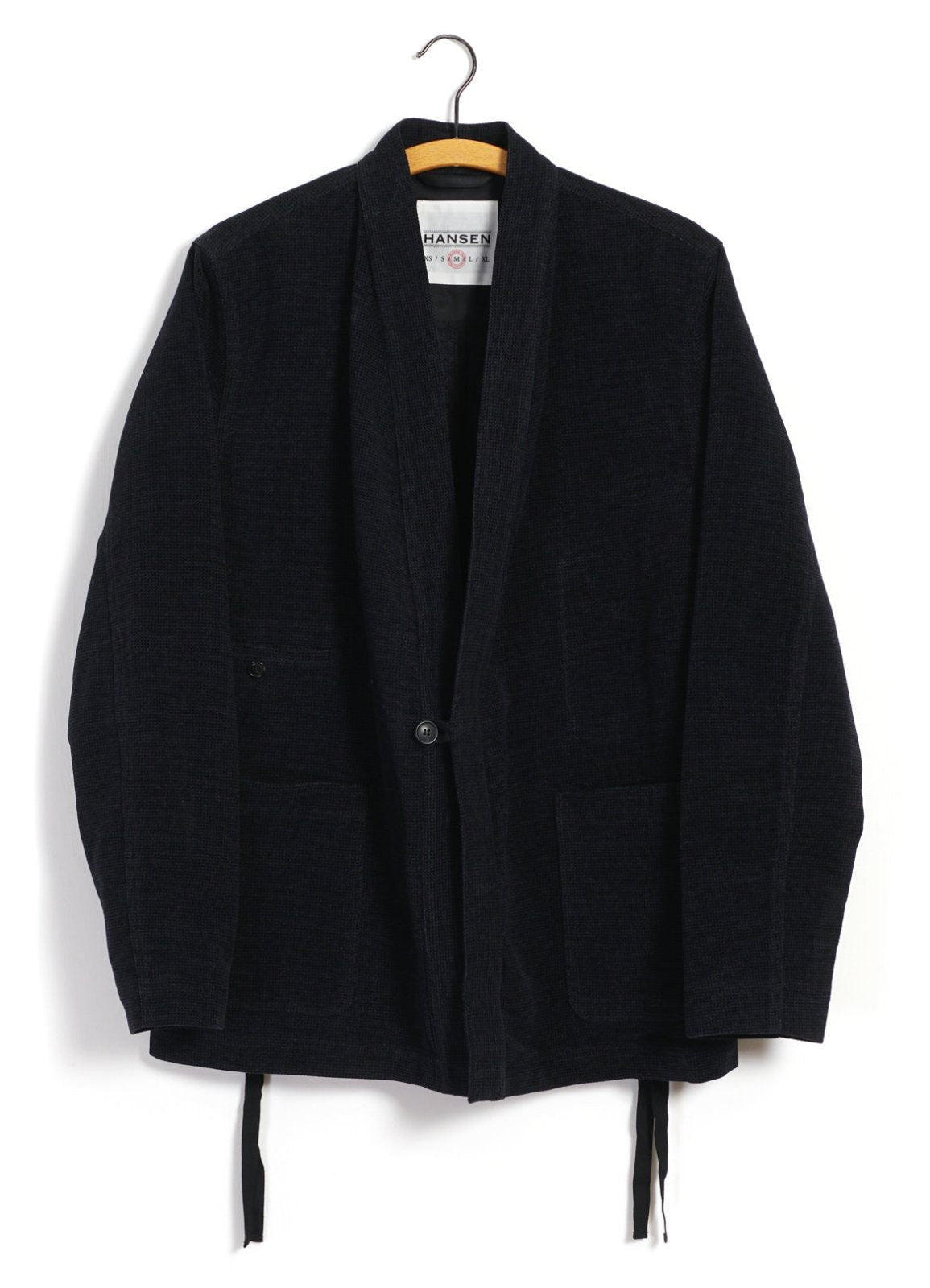 HANSEN GARMENTS - FOLKE | Scarecrow's Jacket | Onyx - HANSEN Garments