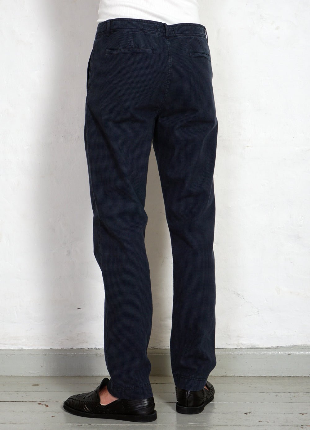 HANSEN GARMENTS - FRED | Regular Cut Work Trousers | Black Navy - HANSEN Garments