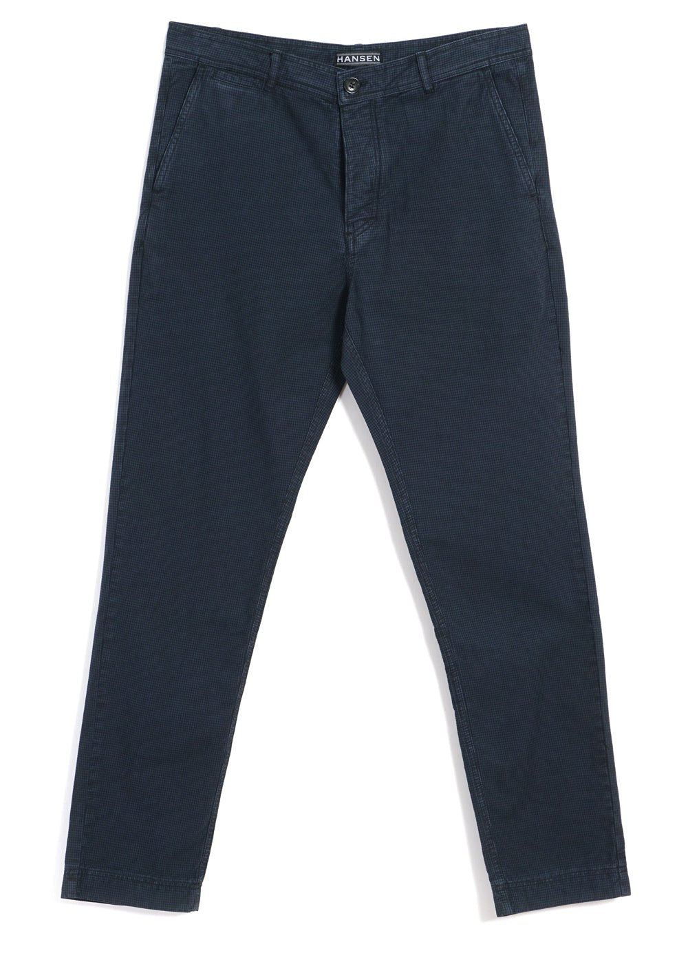 HANSEN GARMENTS - FRED | Regular Cut Work Trousers | Black Navy - HANSEN Garments