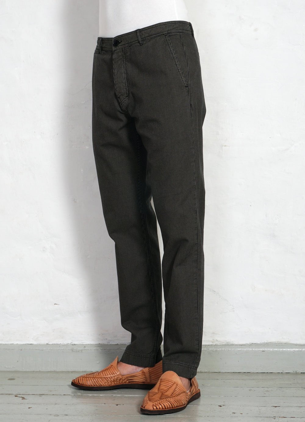 HANSEN GARMENTS - FRED | Regular Cut Work Trousers | Black Sand - HANSEN Garments