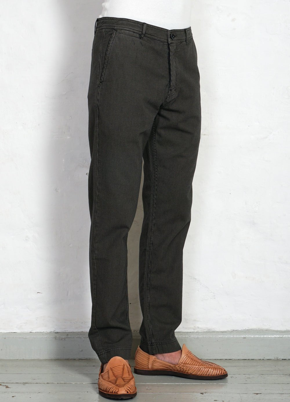 HANSEN GARMENTS - FRED | Regular Cut Work Trousers | Black Sand - HANSEN Garments