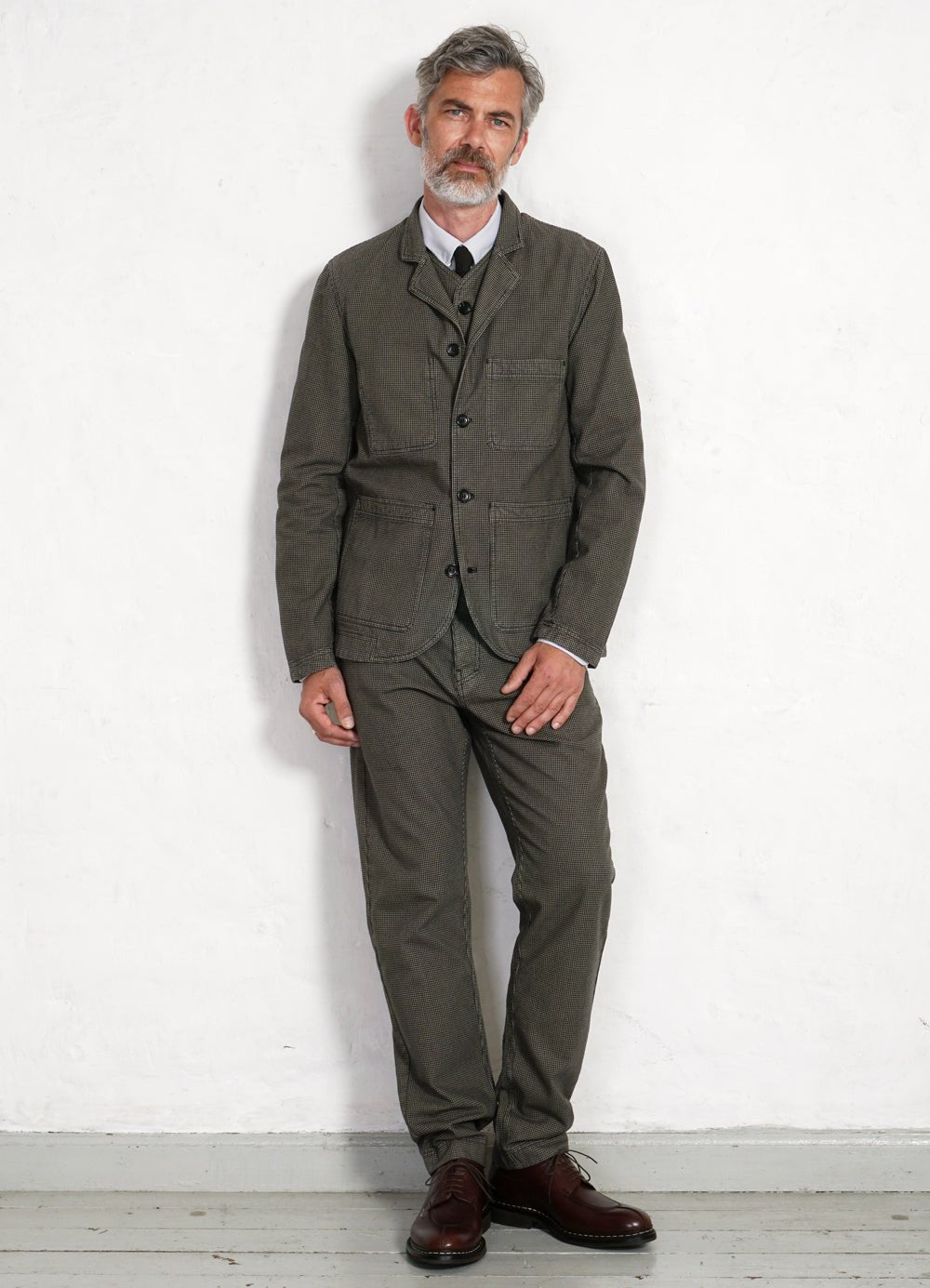 HANSEN GARMENTS - FRED | Regular Cut Work Trousers | Black Sand - HANSEN Garments