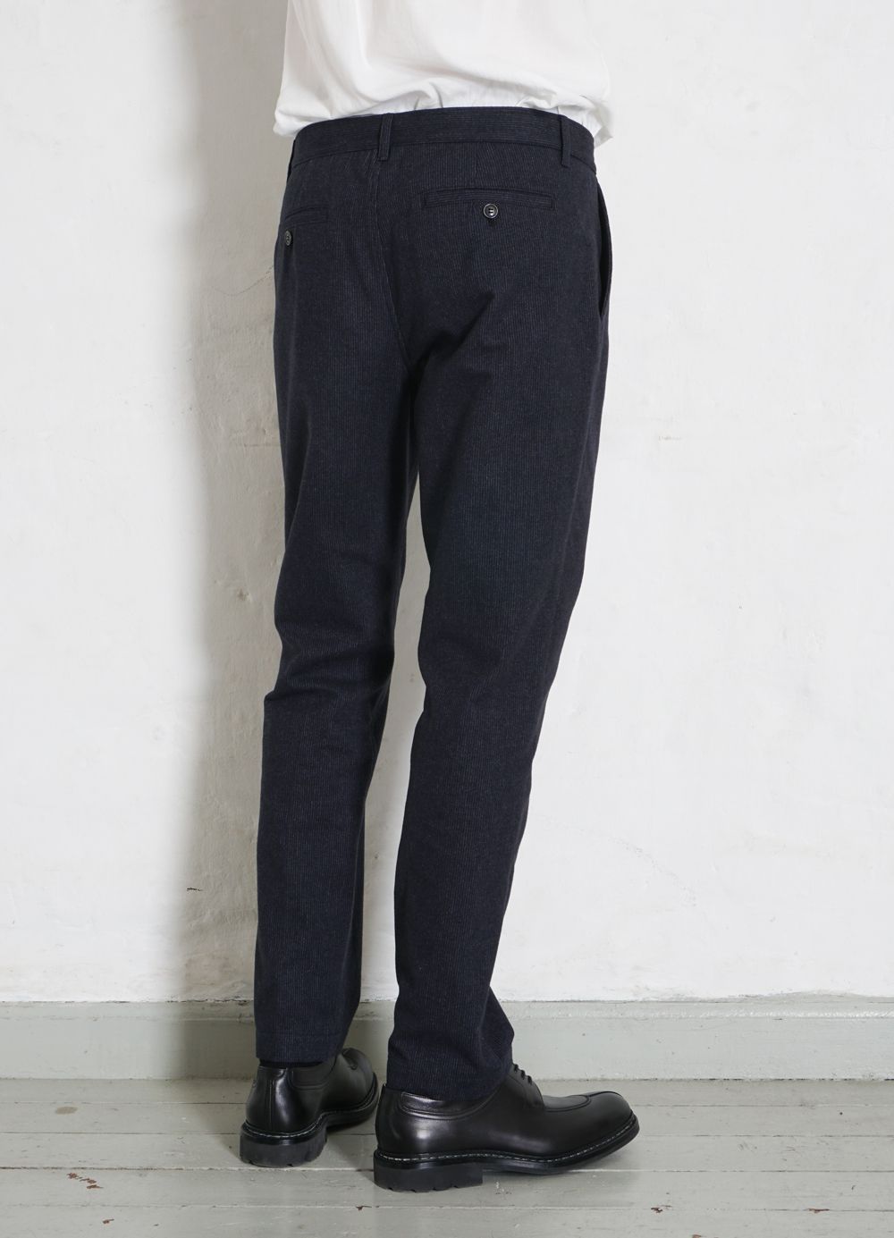 HANSEN GARMENTS - FRED | Regular Fit Trousers | Brushed Blue - HANSEN Garments