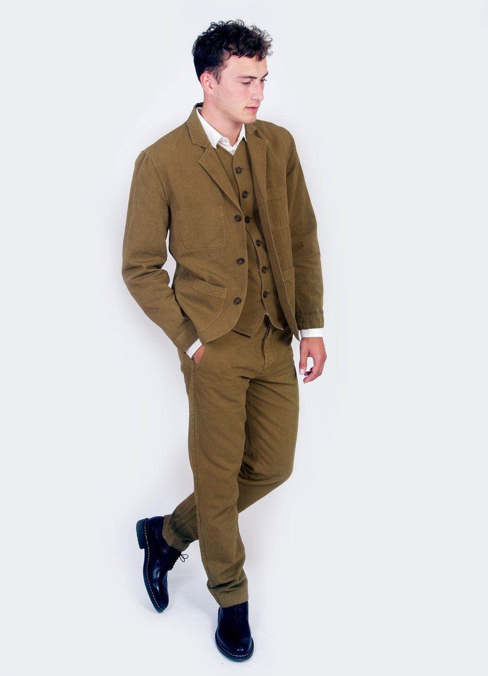 FRED | Regular Fit Trousers | Desert | €215 -HANSEN Garments- HANSEN Garments