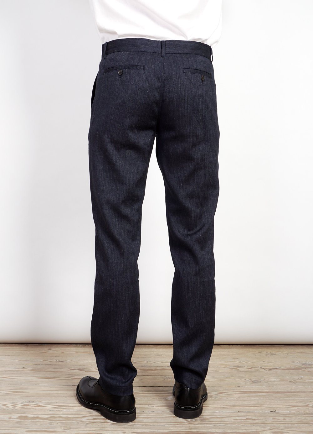 FRED | Regular Fit Trousers | Navy Melange -HANSEN Garments- HANSEN Garments