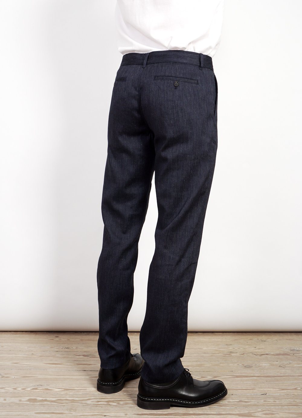 FRED | Regular Fit Trousers | Navy Melange -HANSEN Garments- HANSEN Garments