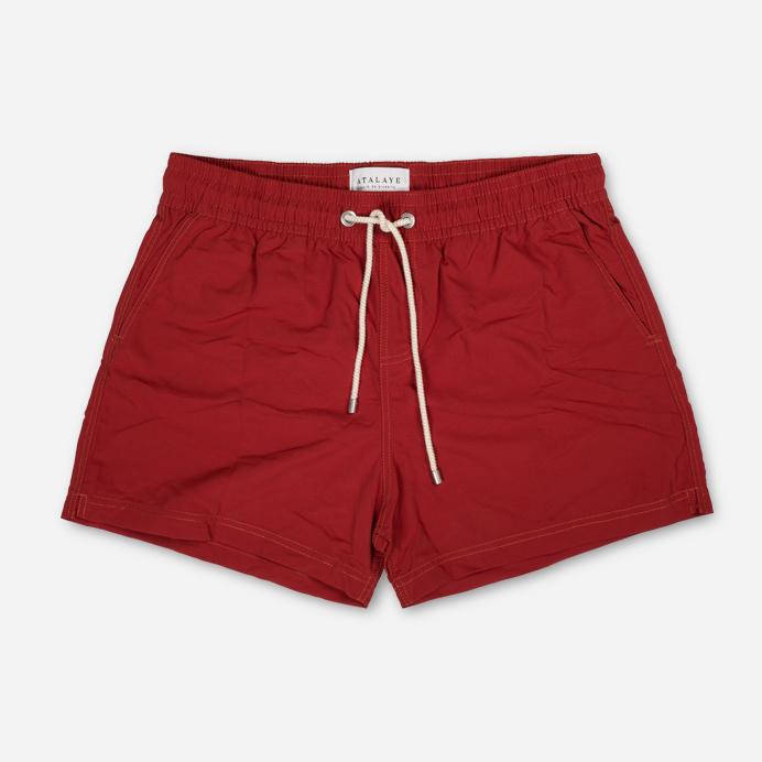 FRÉGATE Rip Stop | Swim Shorts | Rouge Brique | 90€ -Atalaye- HANSEN Garments