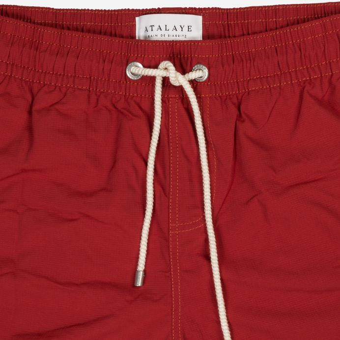 FRÉGATE Rip Stop | Swim Shorts | Rouge Brique | 90€ -Atalaye- HANSEN Garments