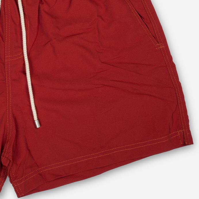 FRÉGATE Rip Stop | Swim Shorts | Rouge Brique | 90€ -Atalaye- HANSEN Garments