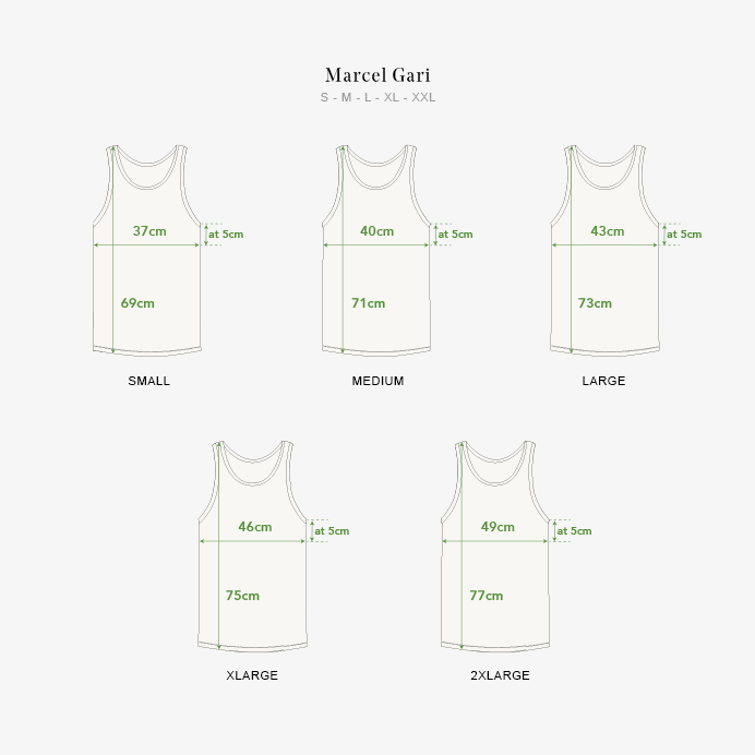 HEMEN BIARRITZ - GARI | Organic Tank Top | Black - HANSEN Garments