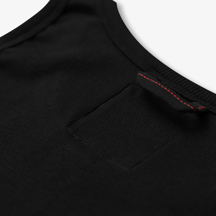 HEMEN BIARRITZ - GARI | Organic Tank Top | Black - HANSEN Garments
