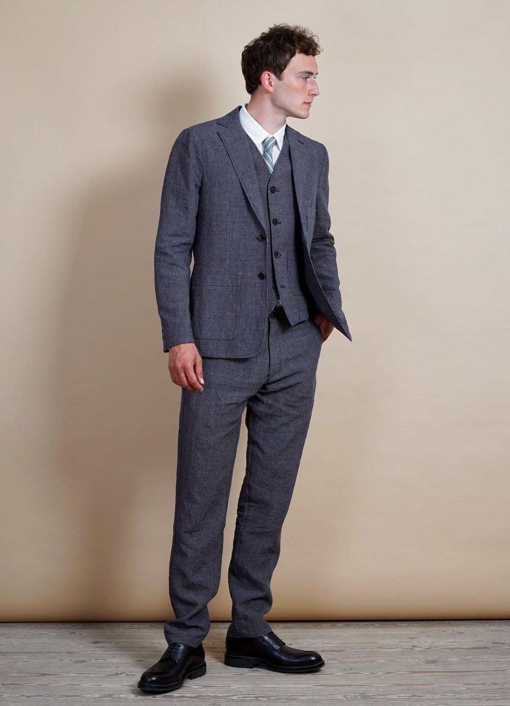HANSEN GARMENTS - HALFDAN | Classic Waistcoat | River - HANSEN Garments