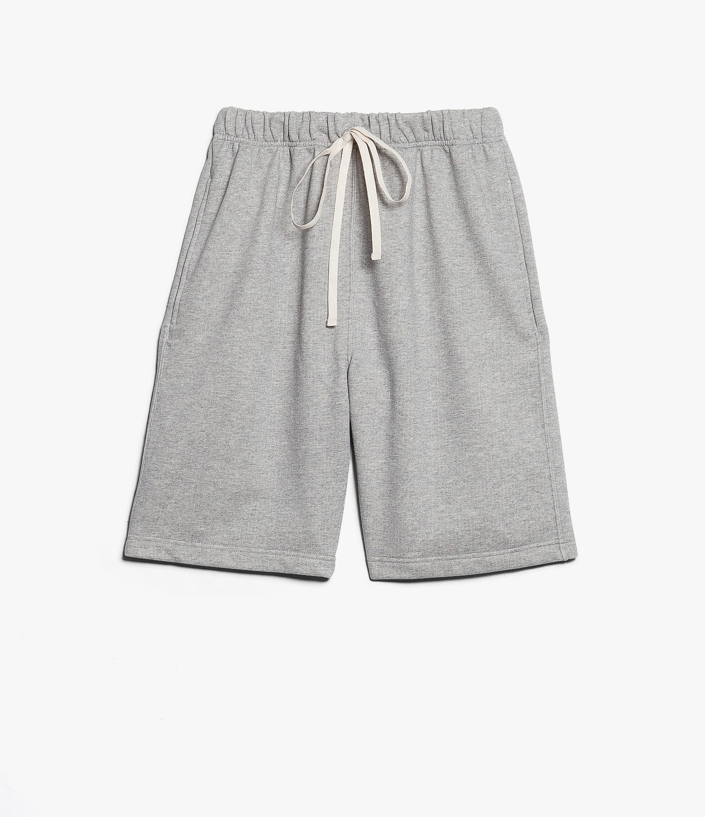 MERZ B. SCHWANEN - HEAVY SWEATSHORTS | 12oz Cotton | Grey Melange - HANSEN Garments