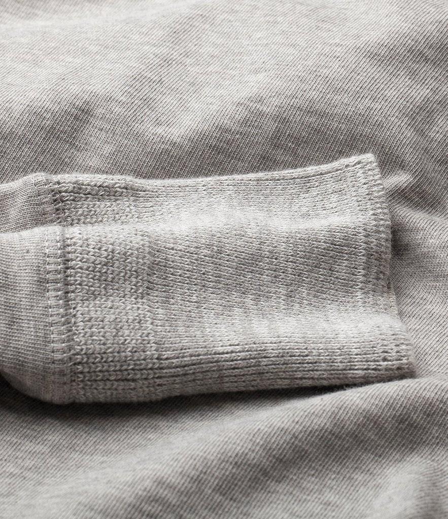 HENLEY | Organic Long Sleeve T-Shirt | Grey Mel. | €90 -MERZ B. SCHWANEN- HANSEN Garments