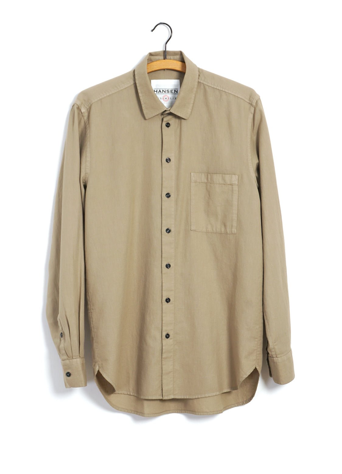 HANSEN GARMENTS - HENNING | Casual Classic Shirt | Beige - HANSEN Garments