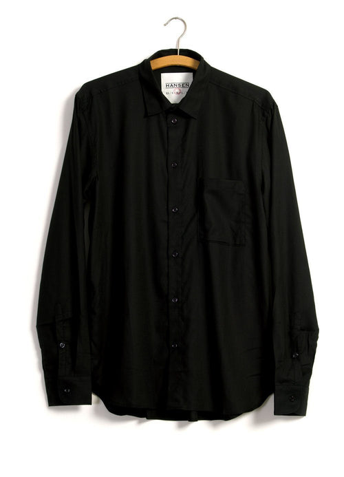 HENNING | Casual Classic Shirt | Black