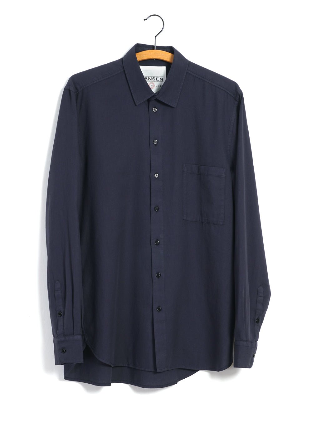 HANSEN GARMENTS - HENNING | Casual Classic Shirt | Navy - HANSEN Garments